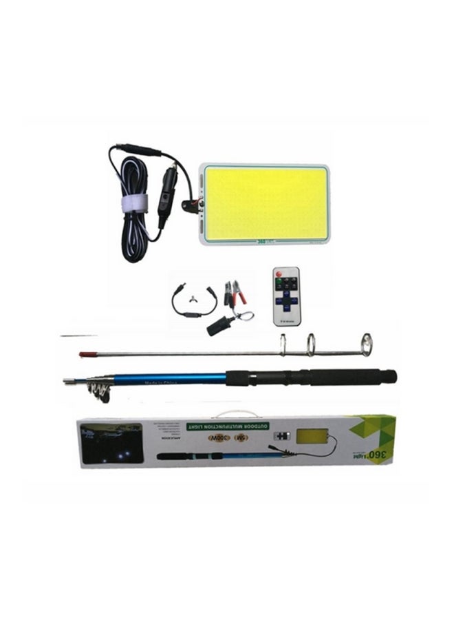 Conpex 500W Outdoor Multifunction LED Light Fishing Rod Telescope Lamp 5M With Remote - Image 2