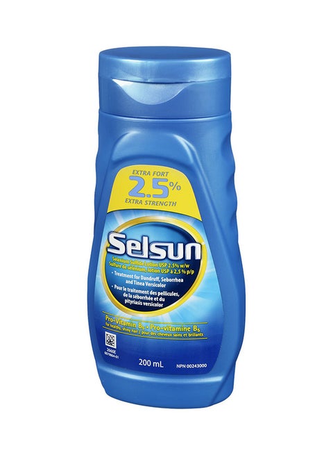 Extra Strength Enriched Selenium Sulfide Lotion Blue 200ml