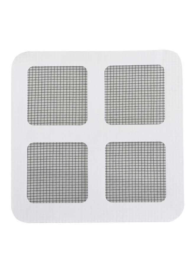 Generic - 24Pcs Anti-Insect Patch Fly Door Window Anti Mosquito Screen Repair Stickers White/Grey - Image 1