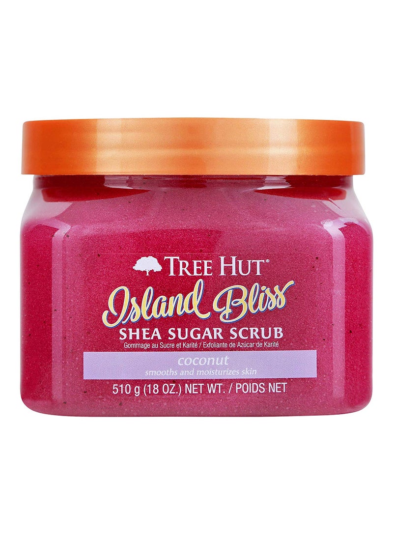 تري هت مقشر الجسم آيلاند بليس بالسكر وزبدة الشيا وردي