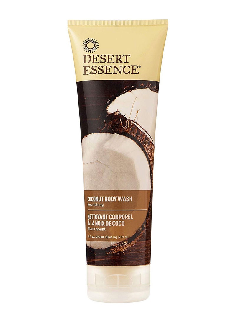 DESERT ESSENCE Pack of 2 Coconut Body Wash 237ml 