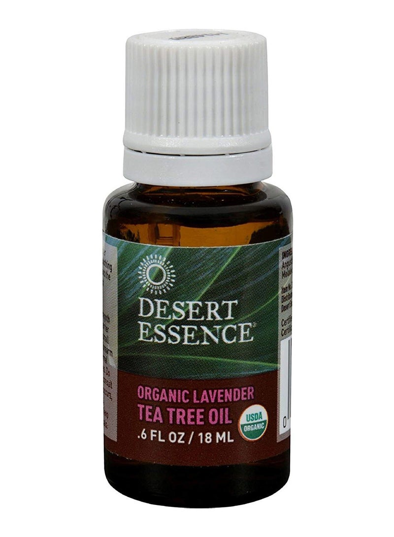 DESERT ESSENCE Organic Lavender and Tea Tree Oil 18ml  - Image 1