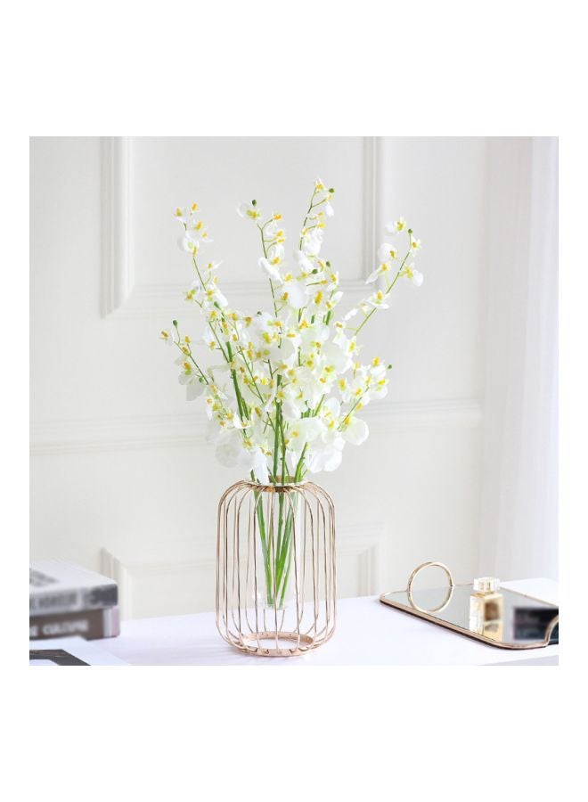 Voberry Flower Vase Gold 23X16X16cm - Image 2