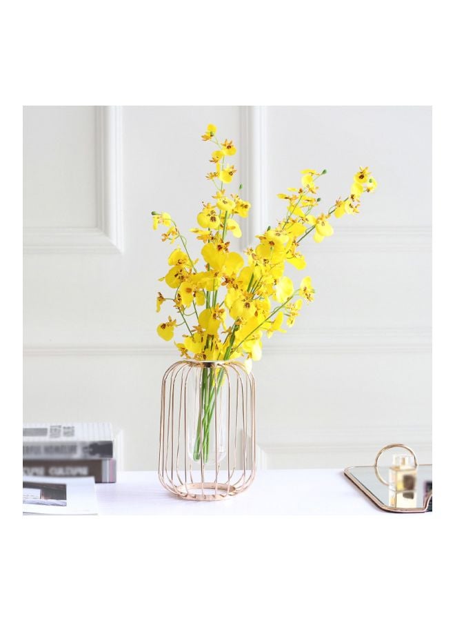 Voberry Flower Vase Gold 23X16X16cm - Image 3