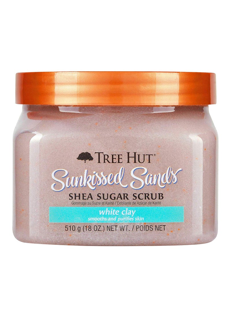 تري هت مقشر للجسم بالسكر والشيا من صن كيسد ساندز بني