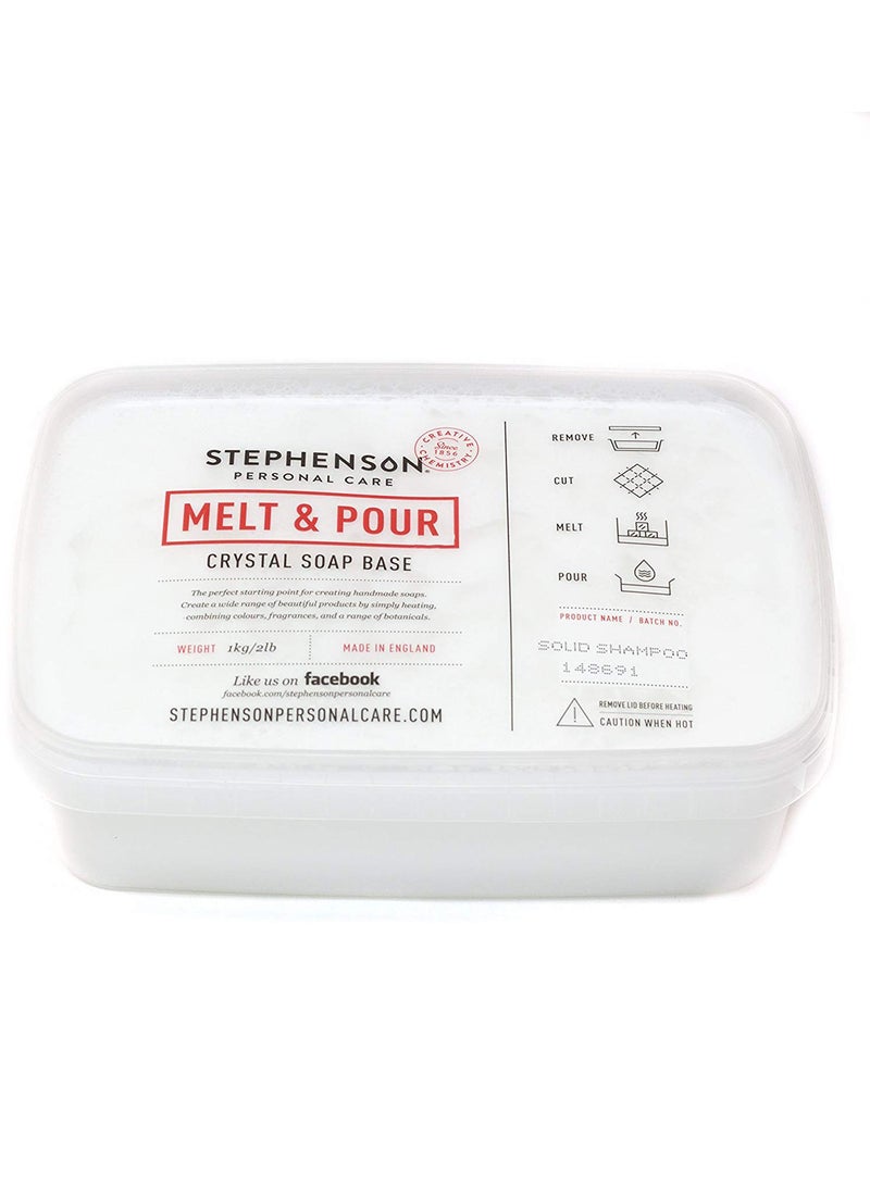Melt and Pour - Soap Base - Solid Shampoo 1kg - Image 1