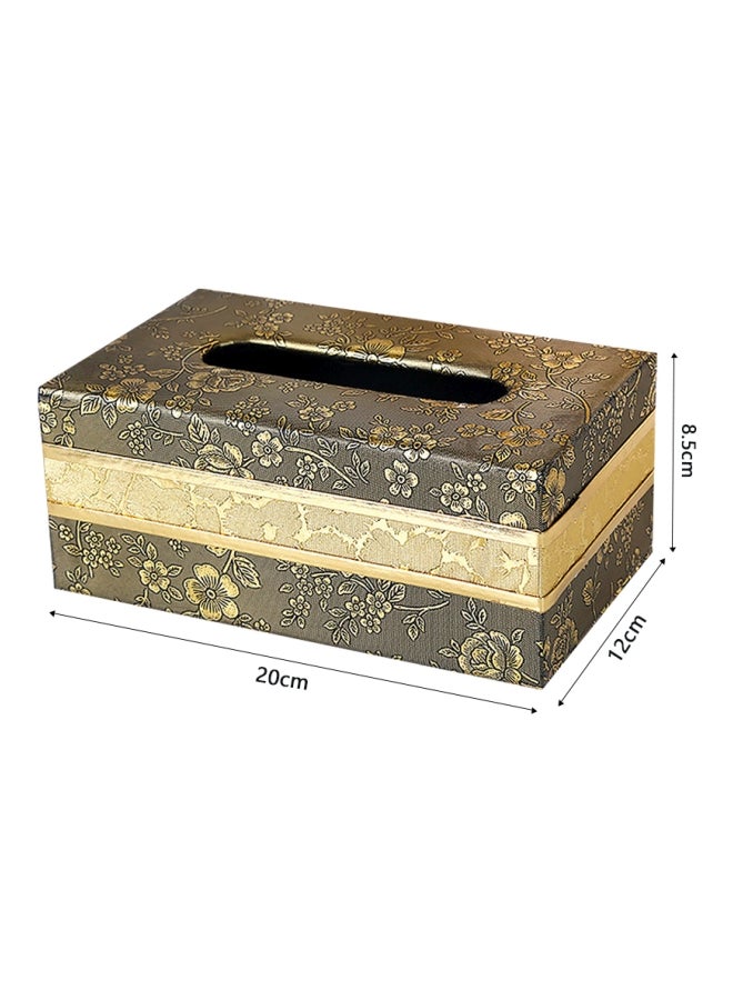 Sharpdo Tissue Paper Box Beige/Yellow - Image 2