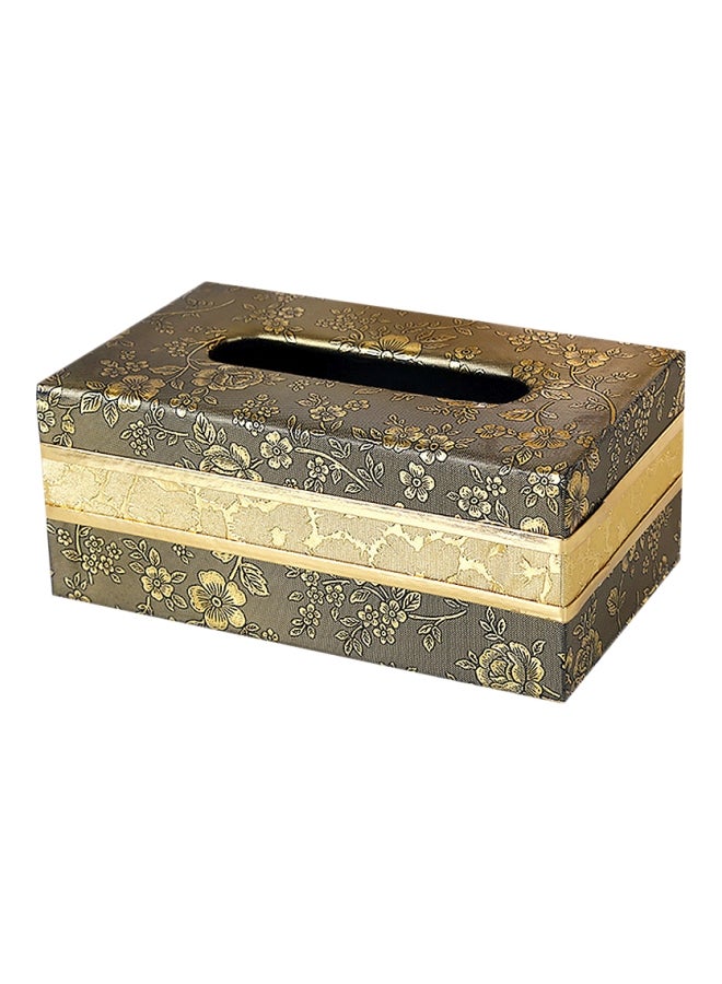 Sharpdo Tissue Paper Box Beige/Yellow - Image 1