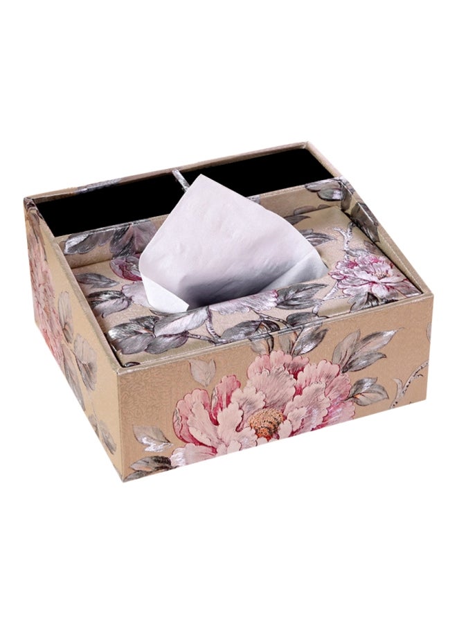 Sharpdo Tissue Paper Box Beige/Pink/Grey - Image 1