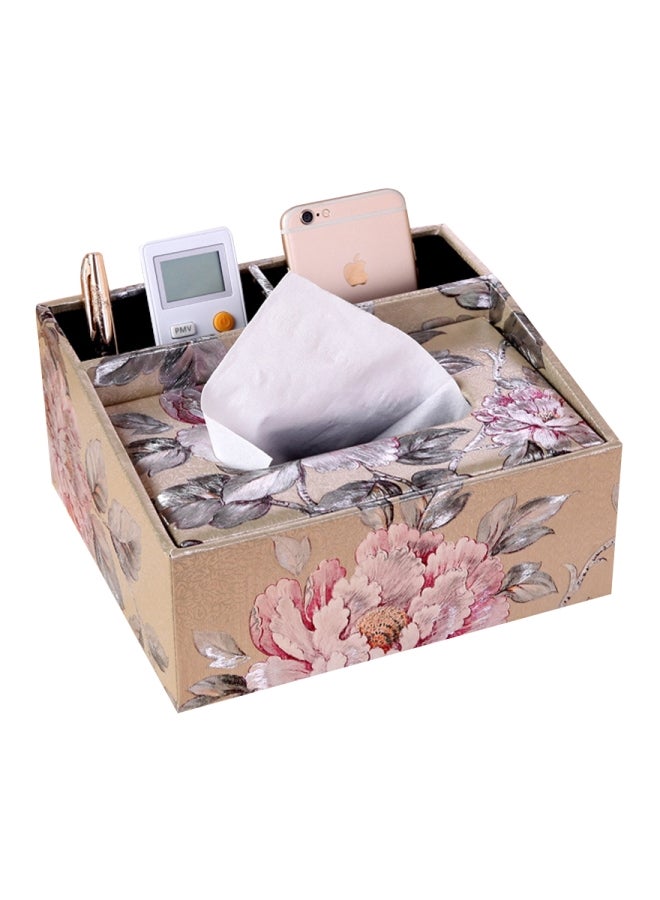 Sharpdo Tissue Paper Box Beige/Pink/Grey - Image 2