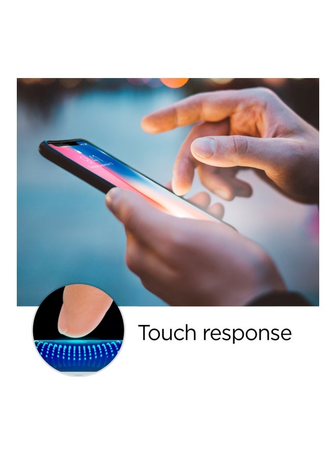 Spigen GLAStR EZ FIT HD Tempered Glass Screen Protector For Apple iPhone XR Clear - Image 5