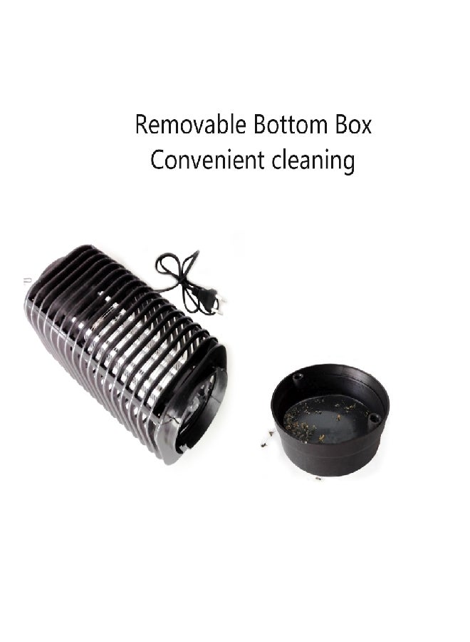 Home ABS Appliance LED Bug Mosquito Lure Trap Killer Lamp black 26*12*12cm - Image 3
