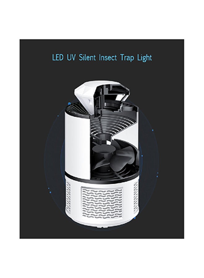ماركة غير محددة مصباح قاتل للبعوض بإضاءة LED  بالأشعة فوق البنفسجية مزود بمنفذ USB أبيض 19*13.5*13.5سم  - Image 2
