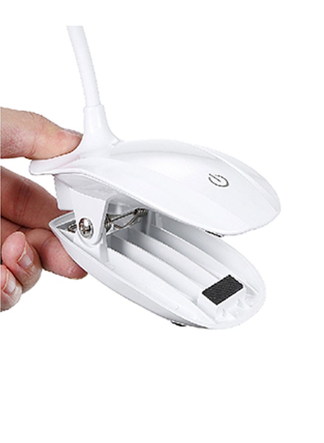طقم مصابيح LED قابلة للشحن بمنفذ USB يمكن التحكم في درجة سطوعها مع مشبك وزر حساس يعمل باللمس مكون من 16 لمبة وردي/أبيض 15x7.5x10سم - Image 4