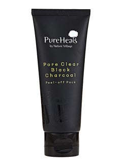 Pureheals Pore Clear Charcoal Peel Mask Black 