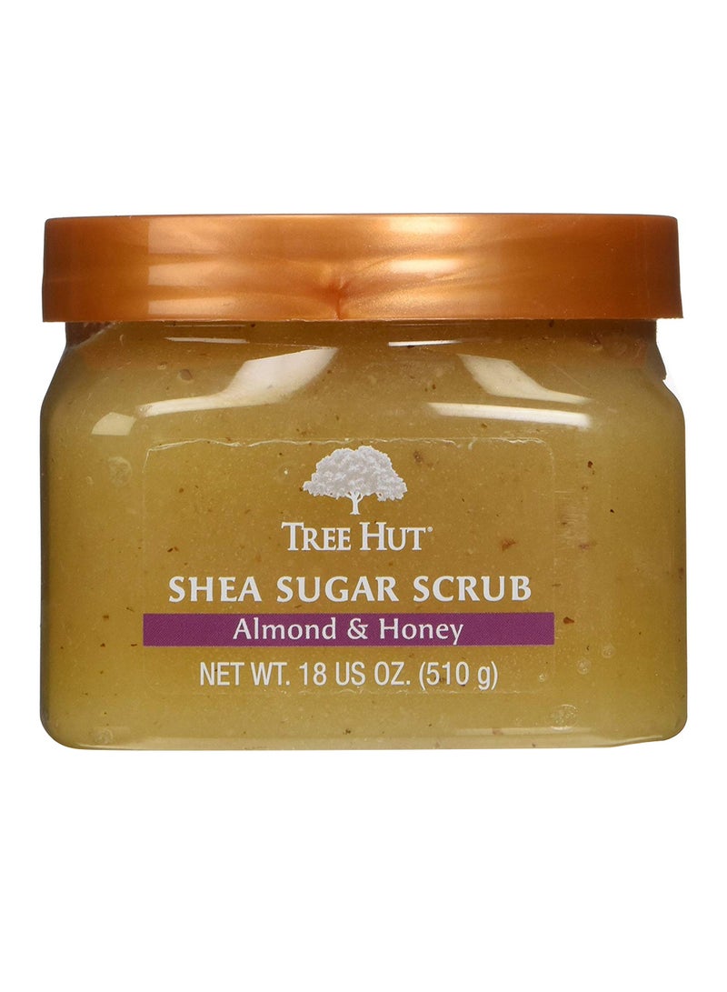 تري هت مقشر الجسم شيا شوجر بخلاصة اللوز والعسل أصفر