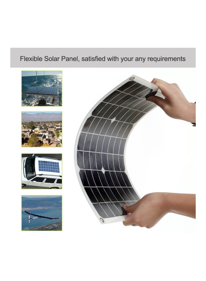Flexible Solar Panel Black/White