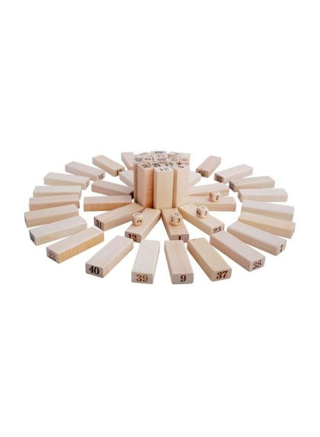 folds high - 48P 48-Piece Tower Building Block Toy 48 3+ Years - Image 1