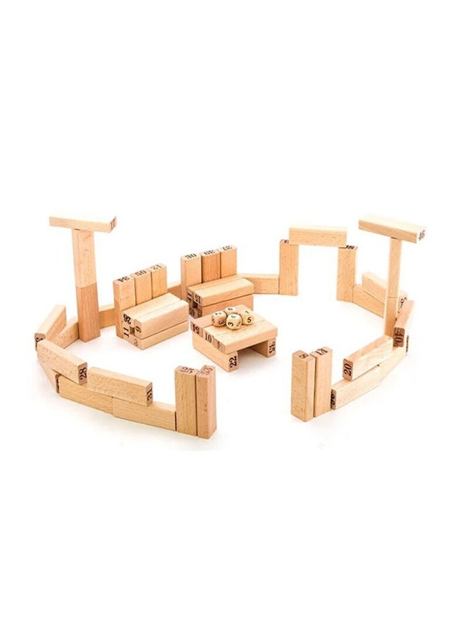 folds high - 48P 48-Piece Tower Building Block Toy 48 3+ Years - Image 1