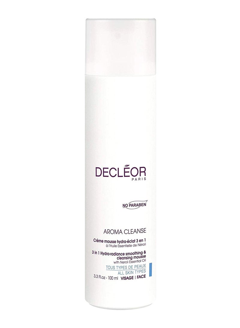 DECLÉOR - 3-In-1 Aroma Cleanse Hydra Radiance Smoothing and Cleansing Mouse - Image 1