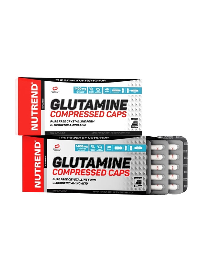 NUTREND Glutamine Compressed 120 Capsules