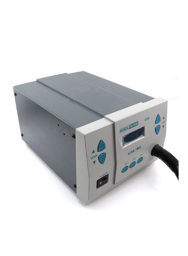 QUICK Electric Soldering Station Black/Silver/Grey - Image 2