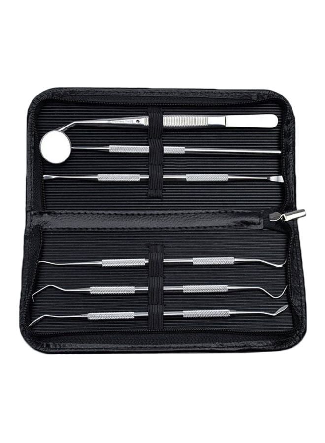 Voberry 6-Piece Dental Tool Set Silver - Image 2
