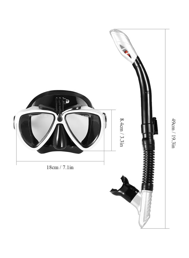 LIXADA - Anti-Fog Diving Mask And Snorkel Set - Image 1