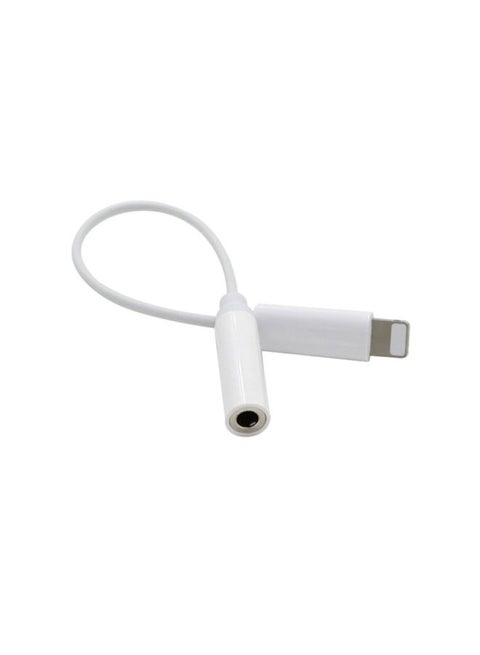 Lightning To Data Sync Cable Adapter For Apple iPhone7 White/Silver