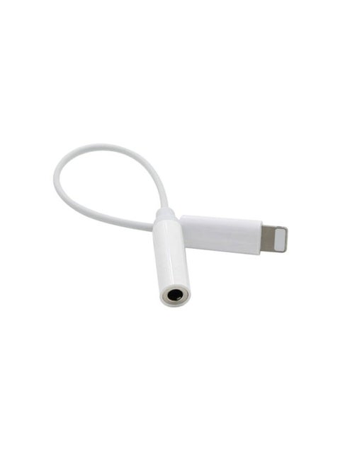 Lightning To Data Sync Cable Adapter For Apple iPhone7 White/Silver