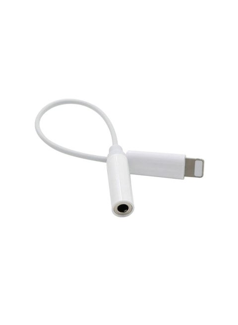 Lightning To Data Sync Cable Adapter For Apple iPhone7 White/Silver