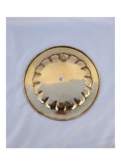 Royal Decorative Peacock Wall Hanging Plate Gold/Blue/Red 8x8inch  - Image 2