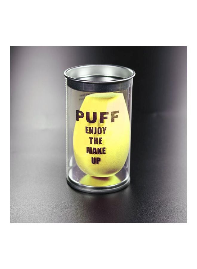 Puff Make Up Sponge Yellow - Image 2