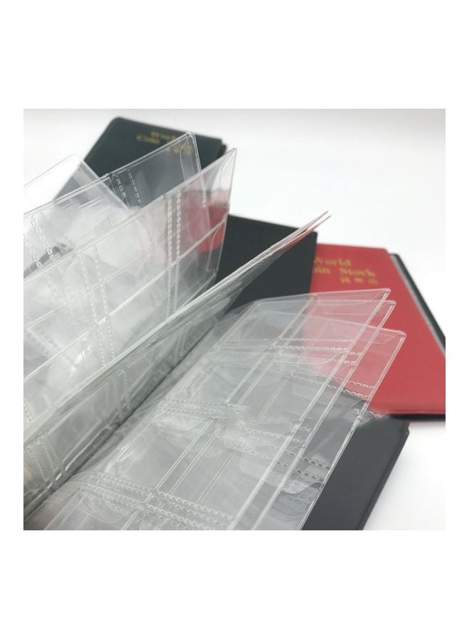 ألبوم تجميع العملات مزوّد بـ 4 فتحات أحمر/أسود/أزرق/أخضر 15x11x1Ø³Ù†ØªÙŠÙ…ØªØ± - Image 2