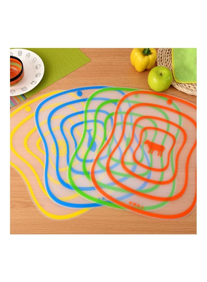 طقم ألواح تقطيع قابلة للمزج مكون من 4 قطع أخضر/ أصفر/ أزرق - Image 2