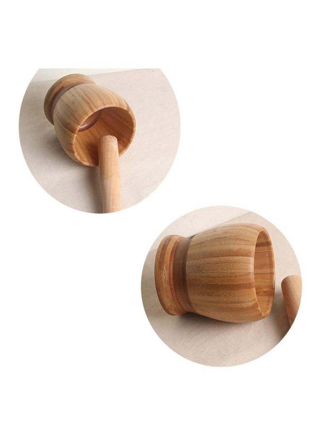 Mortar And Pestle Beige  - Image 4