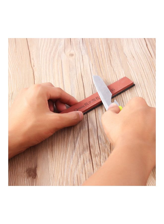 Generic - Knife Sharpening Stone Brown/Black 0.8x0.8x2.2cm - Image 1