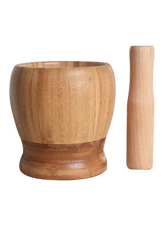 Mortar And Pestle Beige  - Image 1