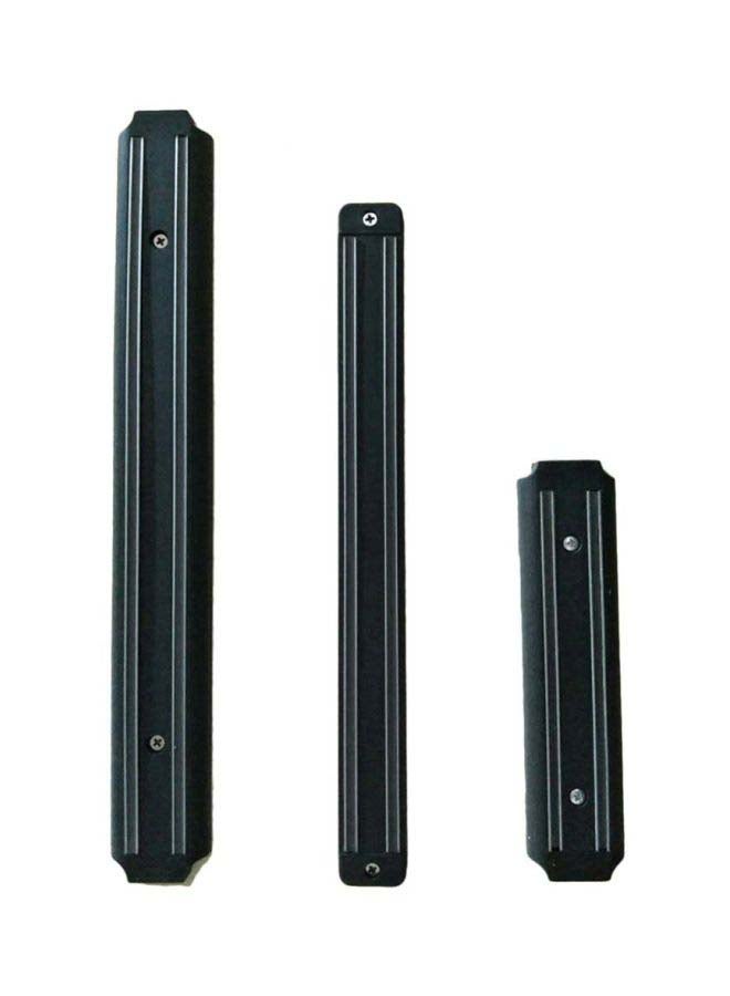 Wall Mount Magnetic Knife Holder Black 49x3.4x1.5cm - Image 3