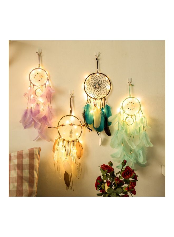 دريم كاتشر مع شريط إضاءة LED أزرق/أسود/أبيض 120x351مم  - Image 4