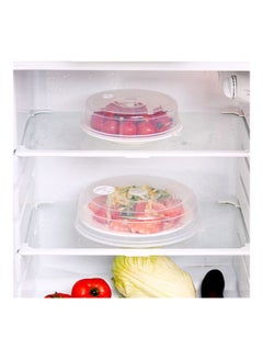 Generic 2-Piece Microwave Sealing Cover Set Clear 12x13x2.5cm  - Image 5