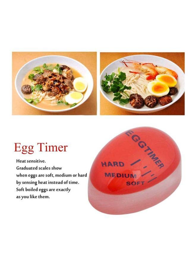 Generic - Egg Colour Changing Timer Red 5.6x4x4centimeter - Image 1