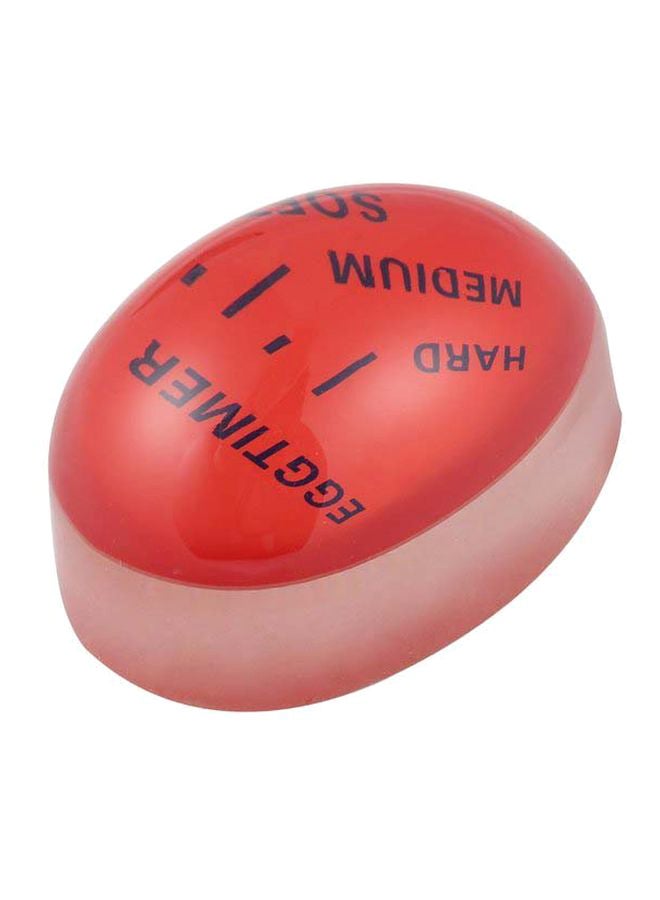 Generic - Egg Colour Changing Timer Red 5.6x4x4centimeter - Image 1