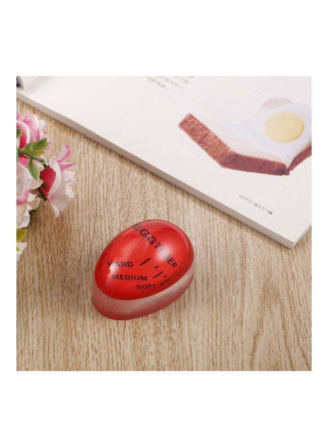 Generic - Egg Colour Changing Timer Red 5.6x4x4centimeter - Image 1