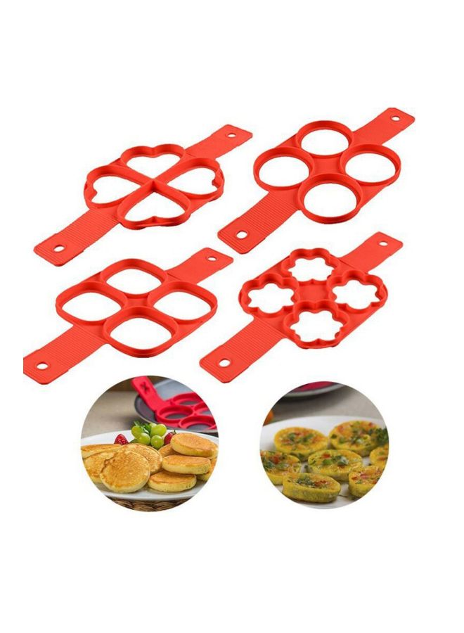 قالب بان كيك سيليكون أحمر 40x23.5x1.5سم - Image 5