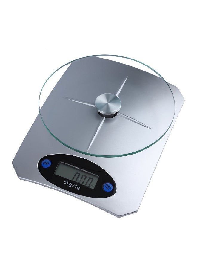 Digital Food Diet Scale Silver/Black 20x14.5cm