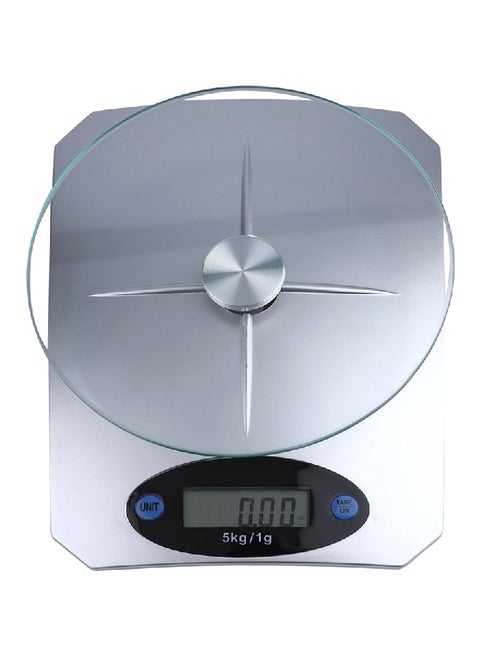Digital Food Diet Scale Silver/Black 20x14.5cm