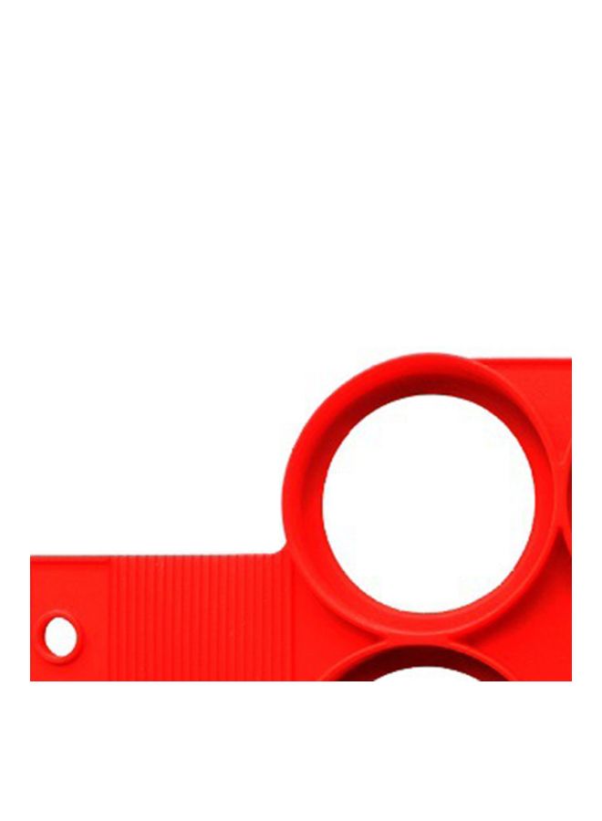 قالب بان كيك سيليكون أحمر 40x23.5x1.5سم - Image 4