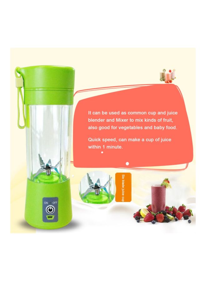 عصارة فاكهة كهربائية 400 ml ZM620900 شفاف / أخضر - Image 2