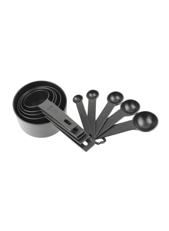 10-Piece Measuring Spoons Set Black  - Image 3